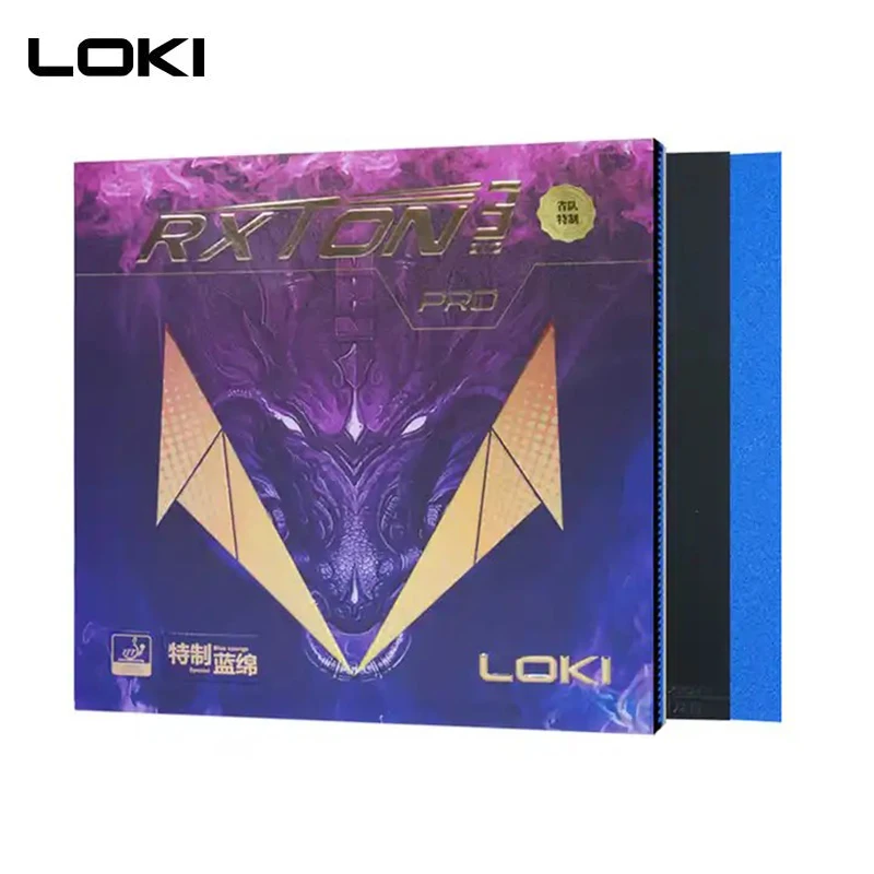 Table Tennis Db Rubbers - Loki rxton 3 pro bolo azul