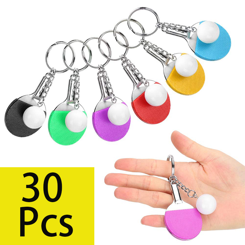 Table Tennis Db - 30 pçs mini raquete de tênis