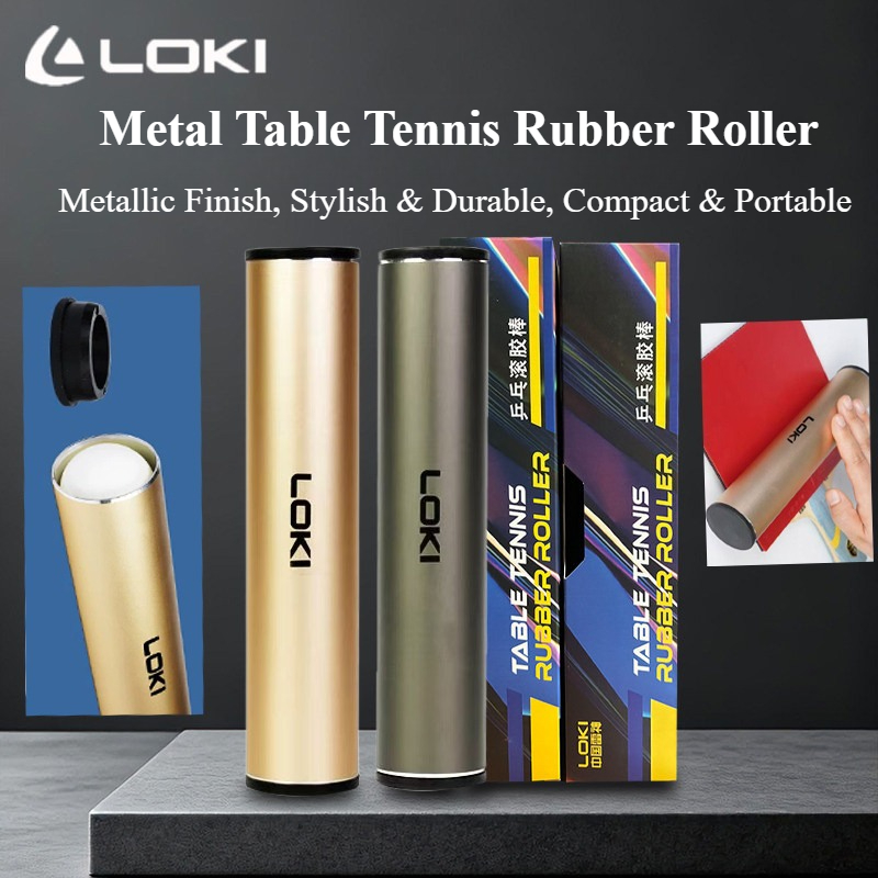 Table Tennis Balls - Container de Borracha para Tênis de