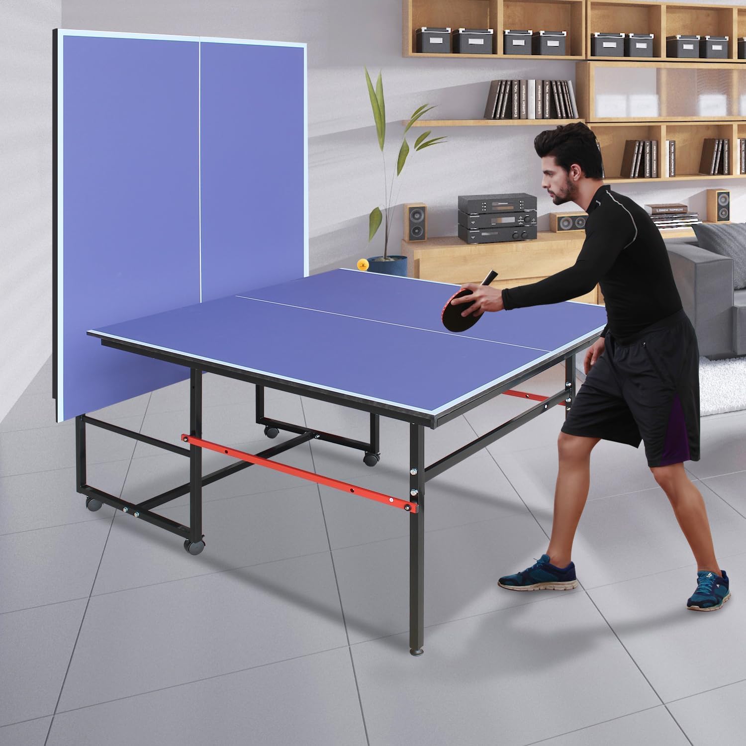 Mesa de pingue-pongue portátil - Table Tennis Net Set avaliação e preço