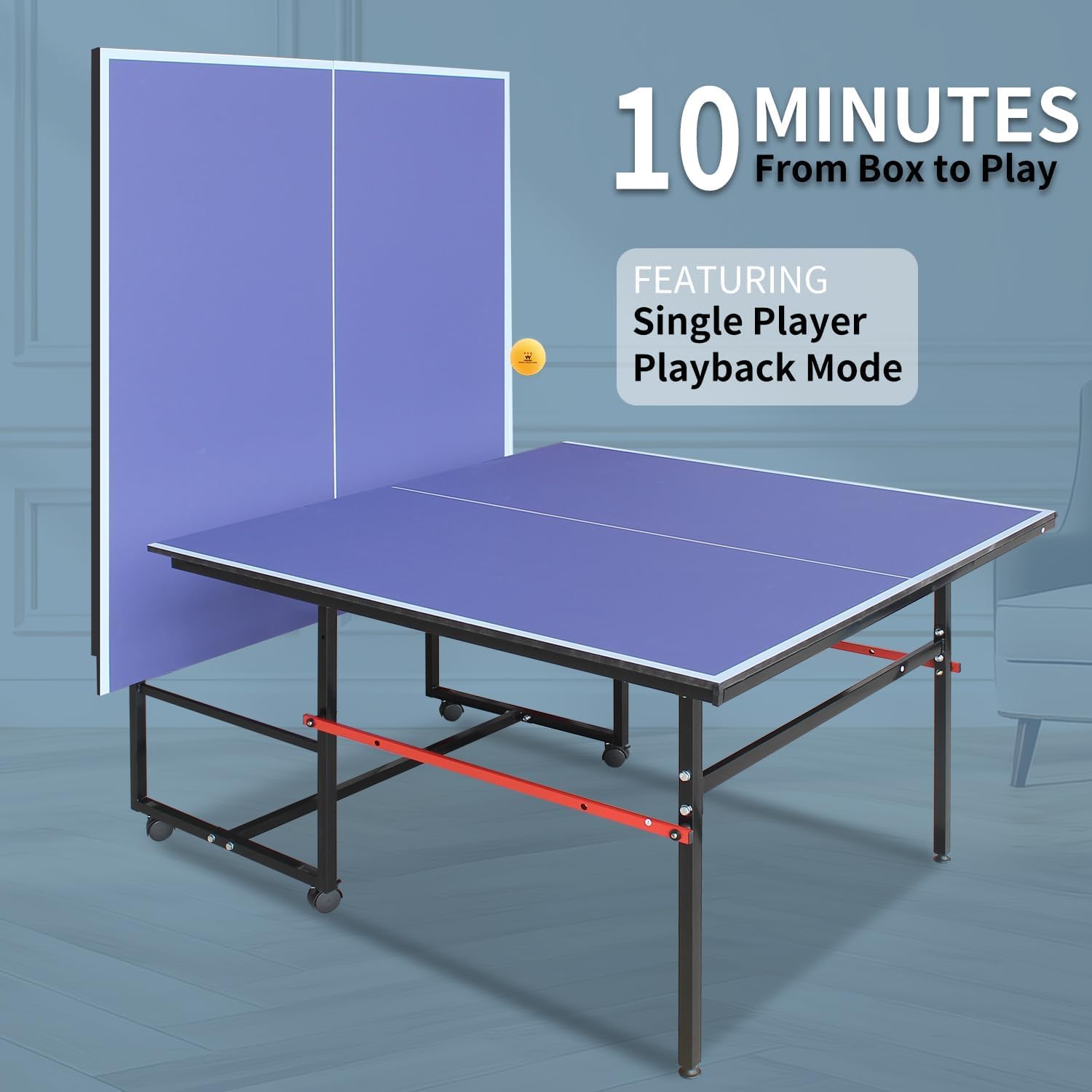 Mesa de pingue-pongue portátil - Table Tennis Net Set avaliação e preço