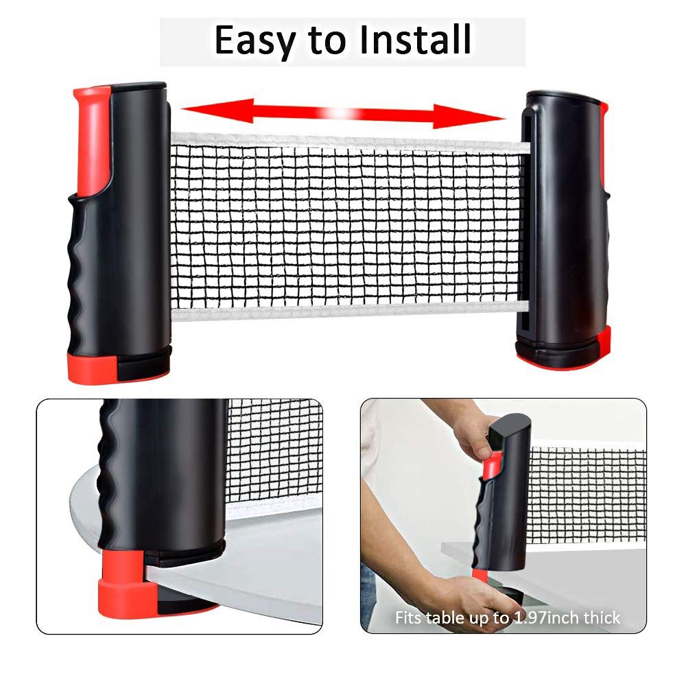 Conjunto de Rede Retrátil para - Table Tennis Db avaliação e preço