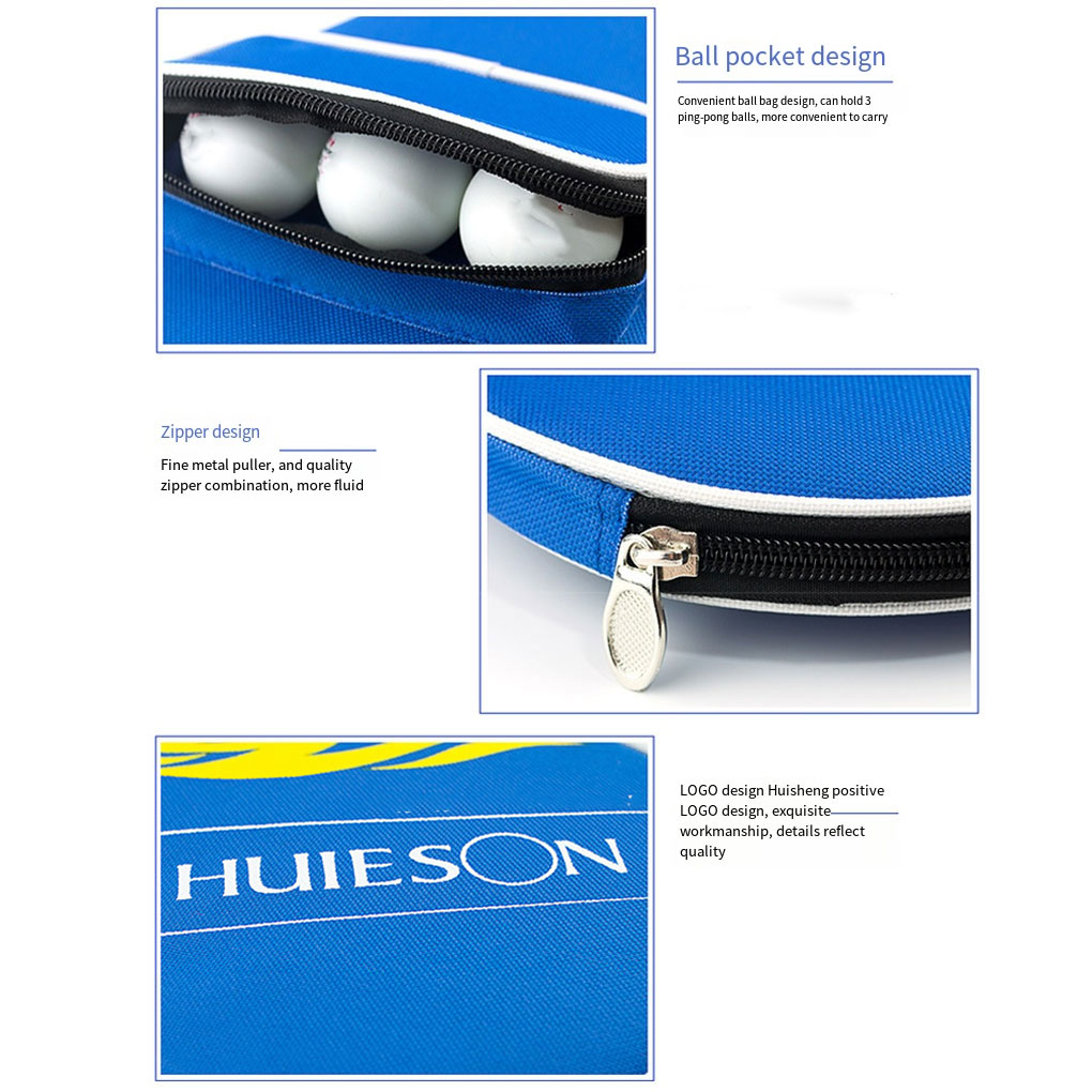 Preto/azul único raquete de tê - Table Tennis Db avaliação e preço